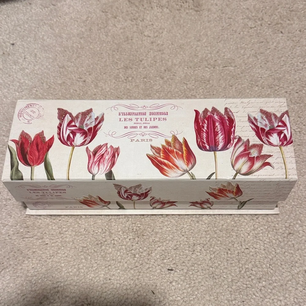 Floral Tulip Design Storage Box